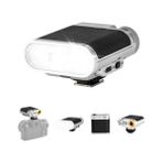 Storemax Z1 Retro Kamera Flaşı - ve Aynasız Kameralar Için Ayakkabı Speedlite, Tip-C Hızlı Şarj, Ayarlanabilir Parlaklık, Çıkarılabilir Softbox, Taşınabilir Fotoğraf Aydınlatması - Ahşap