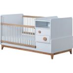 Storish Bliss Büyüyen Bebek Karyolası 80X180 Beyaz / Ceviz - Beyaz - Ceviz