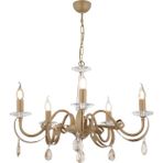 Storish Caldo 5'li Avize Bronz