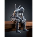 Storm 3D Deadpool Oturan Figür/kitaplık Süsü/masa Dekoru