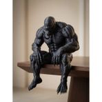 Storm 3D Venom Oturan Figür/kitaplık Süsü/masa Dekoru