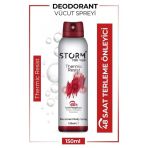 Storm Deodorant 150Ml Erkek Kırmızı