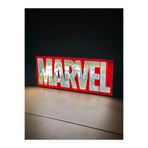 Storm3D MARVEL LOGO/ IŞIK KUTUSU /MASA DEKORU AYDINLATMA LİTHAPHONE SİLÜETLİ