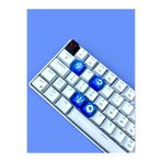 Storm3D Valorant Jett Keycaps, Q-E-X-C Mekanik Klavye Tuşu