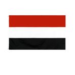 Stormflag Yemen bayrağı (90 cm x 150 cm) polyester pongee 90g çift iğne ile dikilmiş halkalı.