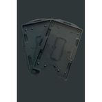 Stormistoretr 2 adet Siyah Yatay ve Dikey Çift Hazneli Kart Koruyucu Kimlik Kartı Kabı