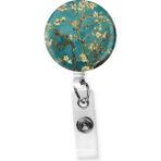 Stormistoretr Badem Ağacı Damla Yoyo 3.5 cm Van Gogh Yoyo ve Yaka Kartlığı
