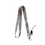 Stormistoretr Beyaz Kelebekler Boyun Ipi Telefon Askısı Lanyard