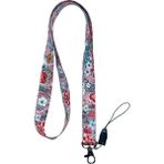 Stormistoretr Çiçek Motifi Boyun Ipi Telefon Askısı - 42cm - yok
