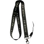 Stormistoretr Friends Siyah Boyun Askı İpi 42 cm 1 Adet Not Tutacağı İle Kullanım Kolaylığı