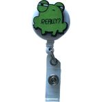 Stormistoretr Frog Kurbağa Yoyo Yaka Kartı Yoyo Makaralı Kartlık - yok