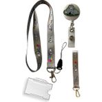 Stormistoretr Gri Koala 4 Lü Set Boyun İpi 42 cm Anahtarlık Yoyo Yaka Kartlığı 1 Adet