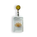 Stormistoretr Lotus Gold Yoyo ve Premium Şeffaf Dikey Yaka Kartı