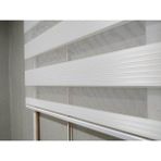Story Perde Düz Geniş Piliseli Krem Zebra 95x260 cm Stor Perde