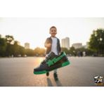 Stoxstore Çocuk Spor Ayakkabı Hafif Rahat Taban Günlük Kullanım Erkek Kız Çocuk Sneaker - Siyah - Açık Yeşil