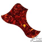 STP3 Pickguard Gitar Pena Koruyucu Kahve Dalgalı