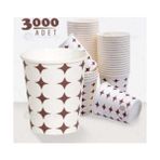 STR 3000 Adet 7 Oz Karton Bardak