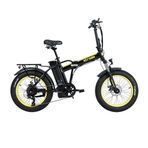Strada E-Bro 20" Sarı Katlanabilir Elektrikli Bisiklet