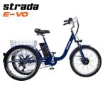 Stradacycles E-VO Mekanikdisk 24 Jant Üç Tekerlekli Elektrikli Bisiklet