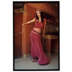 Stradivarius Boho midi etek