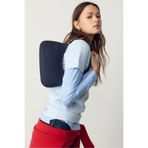 Stradivarius Denim yarım ay kol çantası