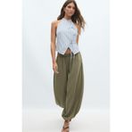 Stradivarius Dökümlü şalvar pantolon