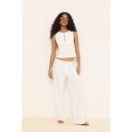 Stradivarius İşlemeli straight pantolon