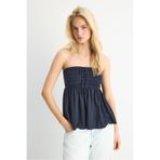 Stradivarius Kroşe straplez bluz