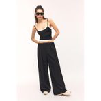 Stradivarius Lastikli bel palazzo jogger pantolon