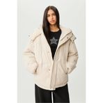 Stradivarius Oversize Kapüşonlu Dolgulu Mont
