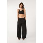 Stradivarius Pamuklu barrel fit pantolon