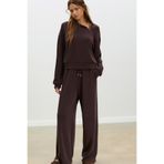 Stradivarius Yumuşak dokulu palazzo jogger pantolon