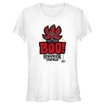Stranger Things Boo Beyaz Kadın T-shirt