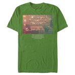 Stranger Things Christmas Lights Kelly Yeşil Erkek T-shirt