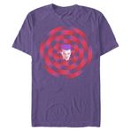 Stranger Things Eleven Trip Out Lila Erkek T-shirt