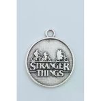 Stranger Things Gümüş Kaplama Kolye Ucu