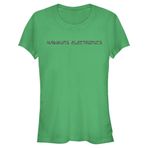 Stranger Things Hawkins Electronics Kelly Yeşil Kadın T-shirt