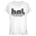 Stranger Things Hawkins National Laboratuvarı Beyaz Kadın T-shirt