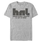 Stranger Things Hawkins National Laboratuvarı Heather Gri Erkek T-shirt