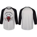 Stranger Things Hellfire Club Beyaz Erkek T-shirt