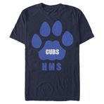 Stranger Things HMS Cubs Paw Navy Mavi Erkek T-shirt