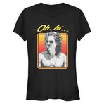 Stranger Things Hot Guy Schwarz Kadın T-shirt