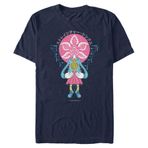 Stranger Things Mashup Navy Mavi Erkek T-shirt