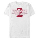 Stranger Things Stranger Two Solid Logolu Beyaz Erkek T-shirt