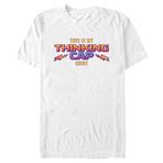 Stranger Things Thinking Cap Short Sleeve Weiß Erkek T-shirt