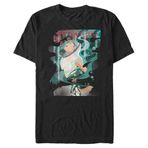 Stranger Things Upside Down Eleven Schwarz Erkek T-shirt