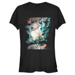 Stranger Things Upside Down Eleven Schwarz Kadın T-shirt