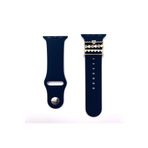 Strap U Charm Set; Xiaomi-Huawei-Samsung 20/22 mm Tüm Akıllı Saatlere Uyumlu Kordon Süsü