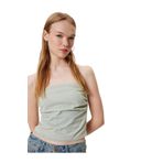 Straplez Büstiyer Kolsuz Arkası Fermuarlı Slim Fit