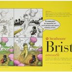 Strathmore Bristol duvar resmi düz kağıt Pad 27,9 cm x 43 cm, 24 yaprak